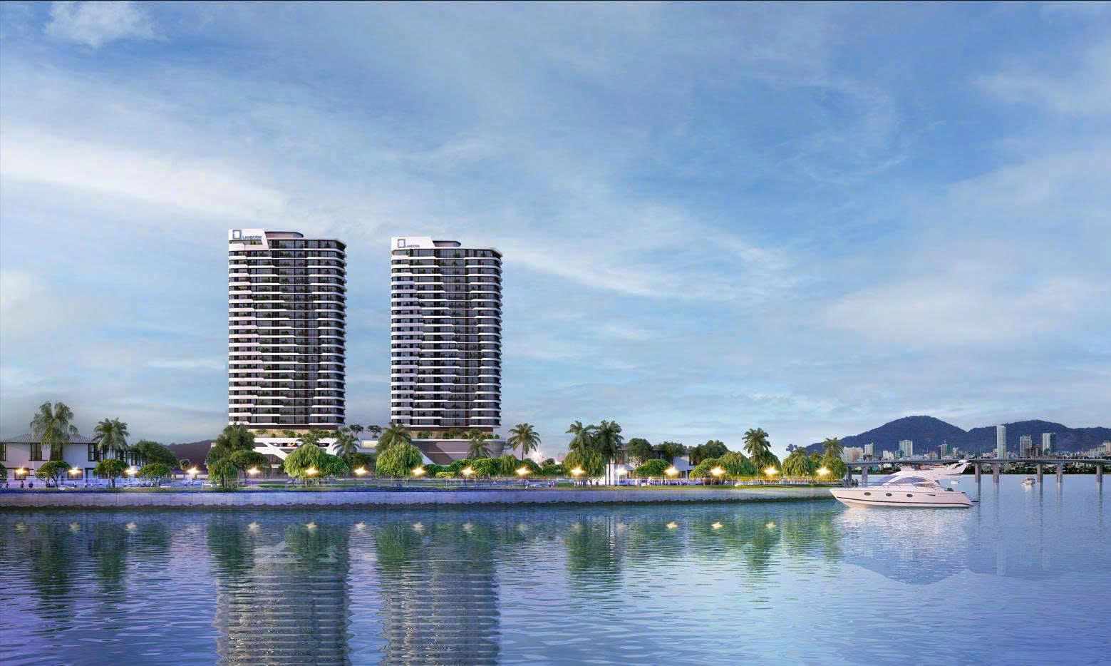 The Meridian Da Nang high-class apartment project includes 2 25-story above-ground towers, 2 basements, long-term ownership, with a system of materials delivered from international brands, soundproof - heatproof box glass according to European standards and high-class technical wooden floors. Photo: Nguyen Tu