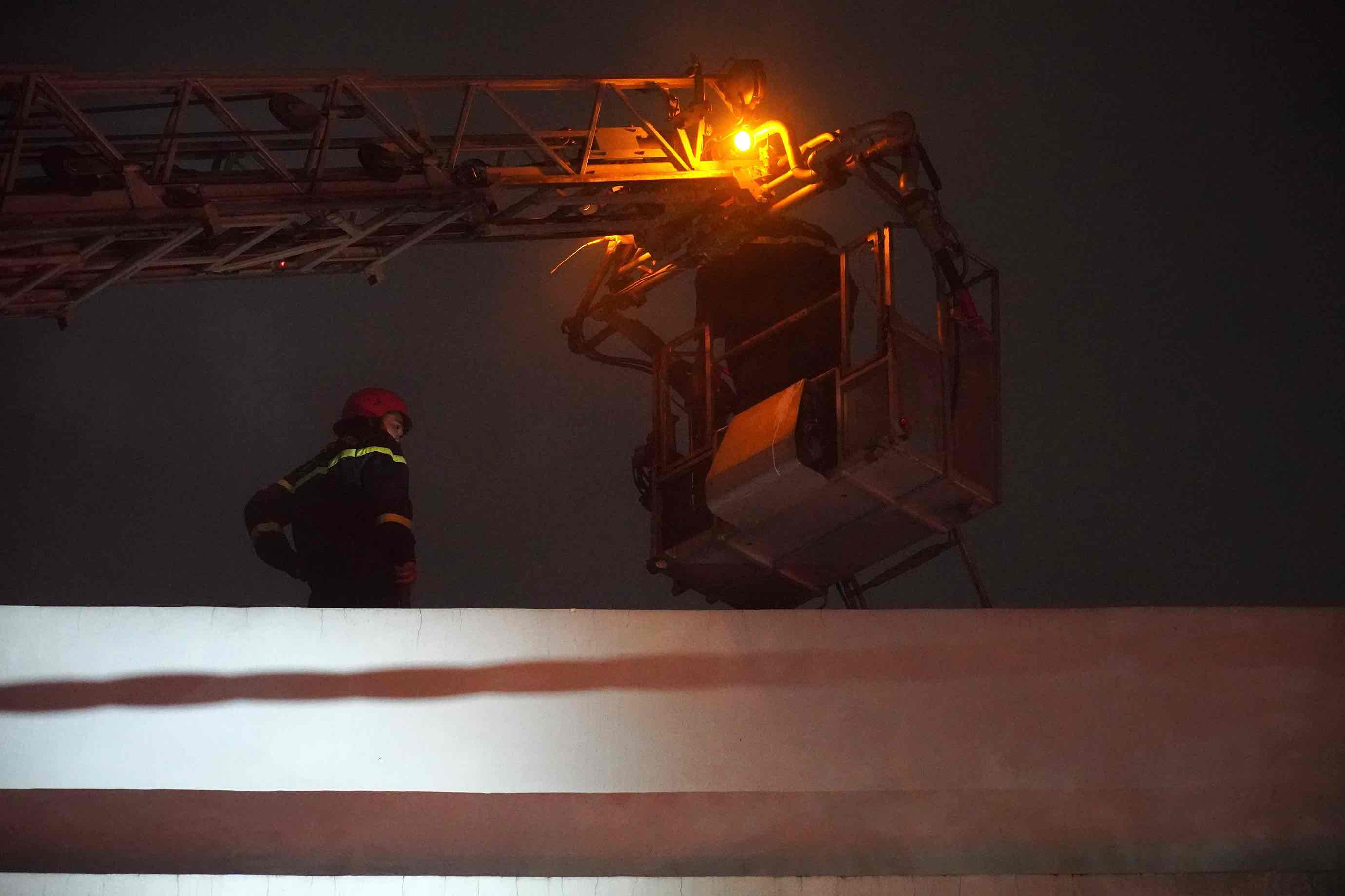 Luc luong chuc nang tiep can dam chay. Anh: HAC