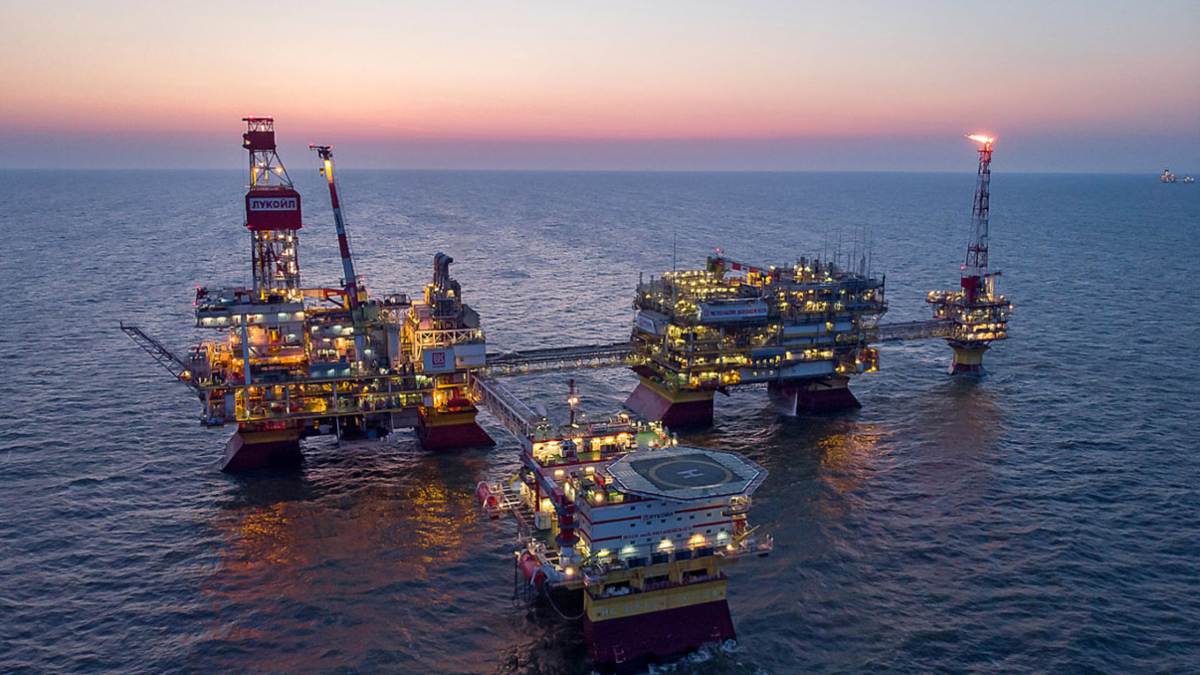 Gian khoan dau cua Lukoil. Anh: Lukoil