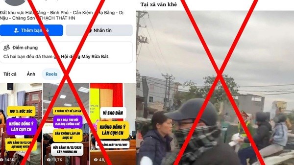 Công an Hà Nội cảnh báo thông tin xuyên tạc về giải phóng mặt bằng