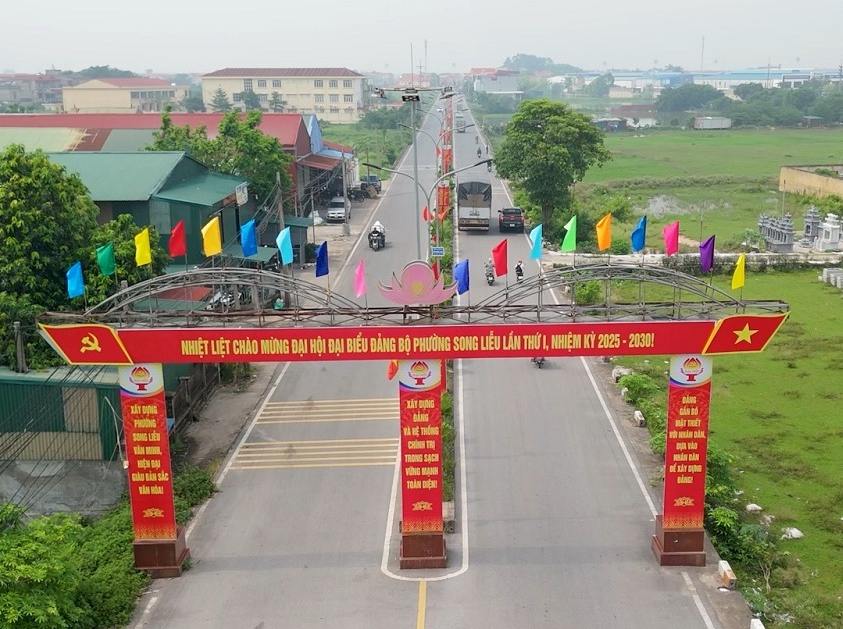 A corner of Song Lieu ward (Bac Ninh province). Photo: Song Lieu ward e-Portal
