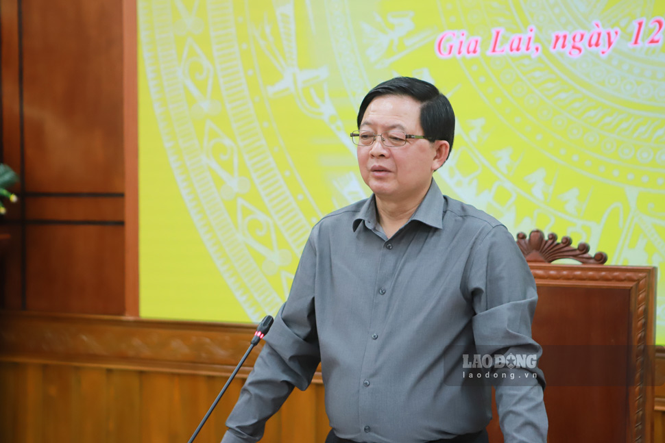 Pho Thu tuong phat bieu chi dao. Anh: Hoai Phuong