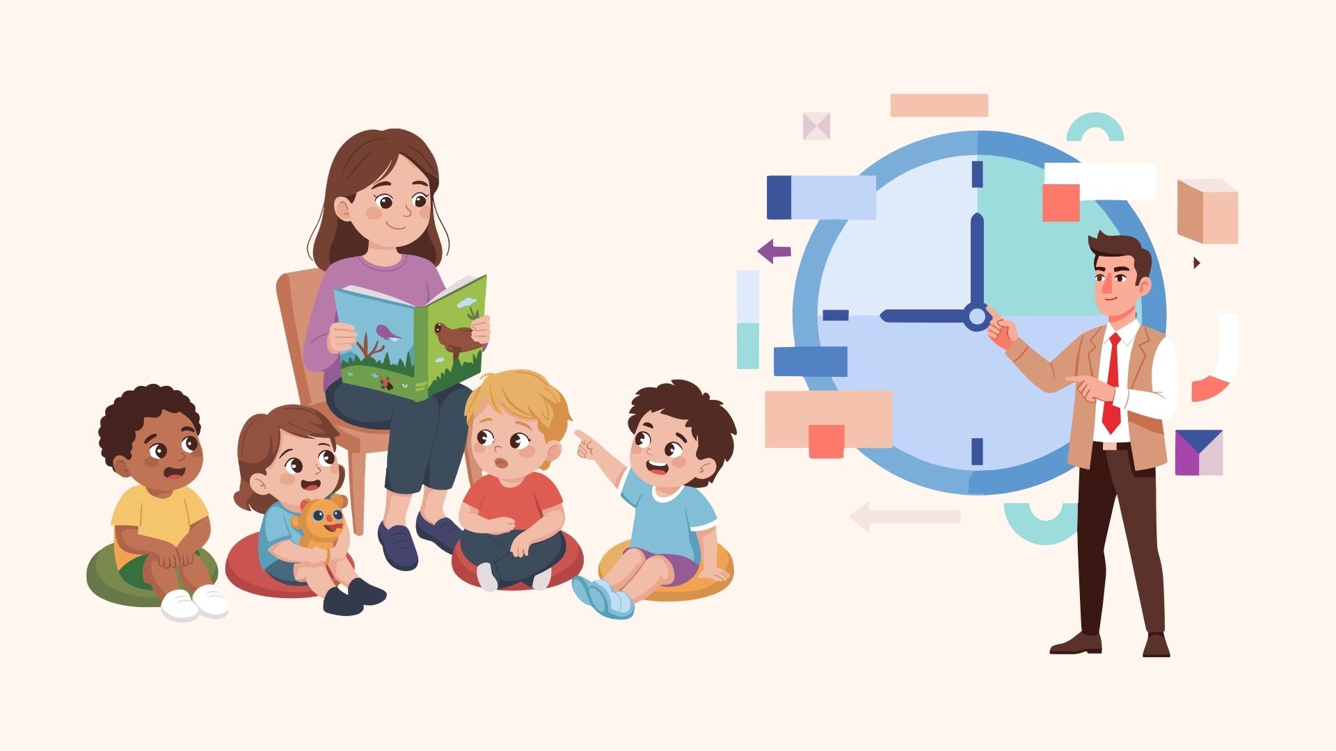 Expected teaching hours for kindergarten principals. Graphics: Linh Dan