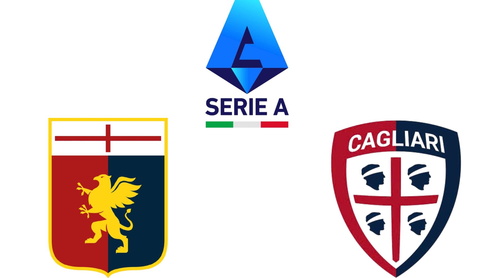 Genoa vs Cagliari in Serie A. Graphics: Van An