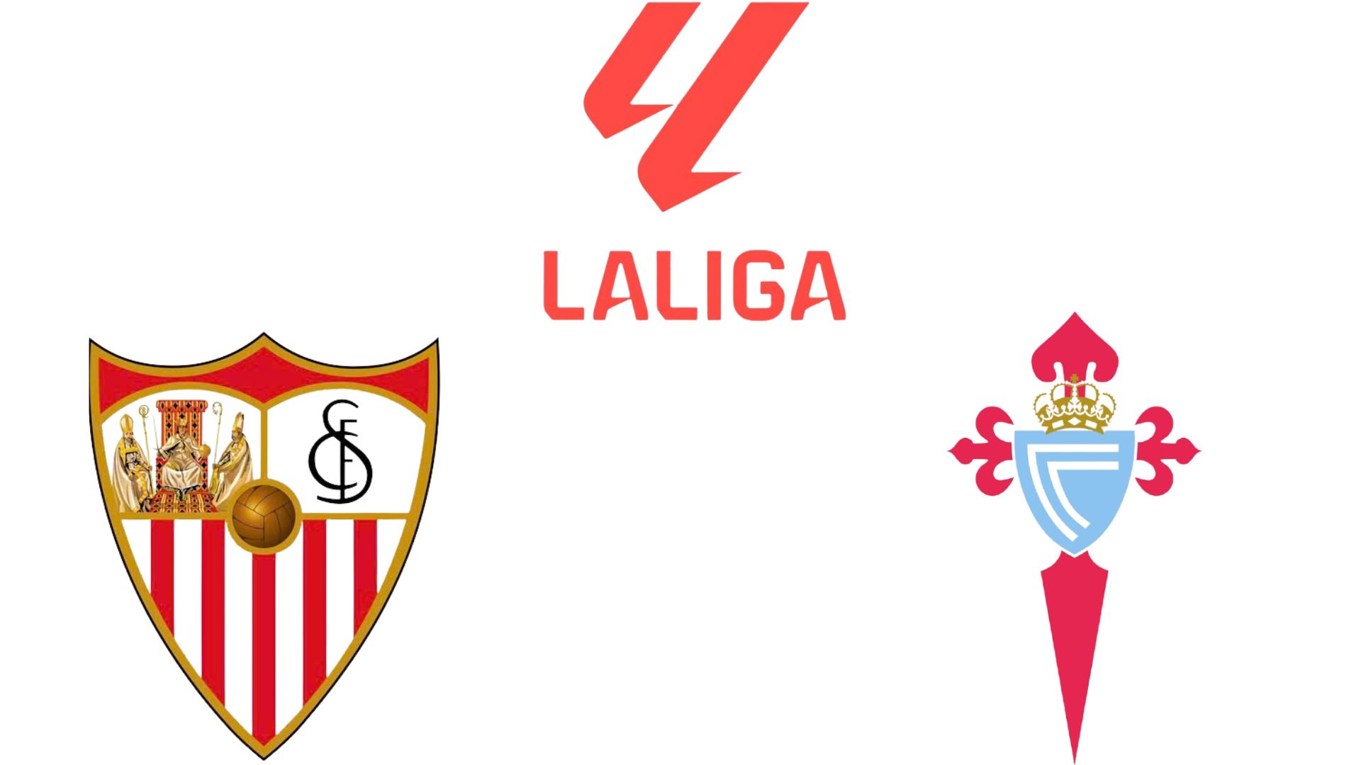 Sevilla contra Celta de Vigo en La Liga. Grafico: Van An