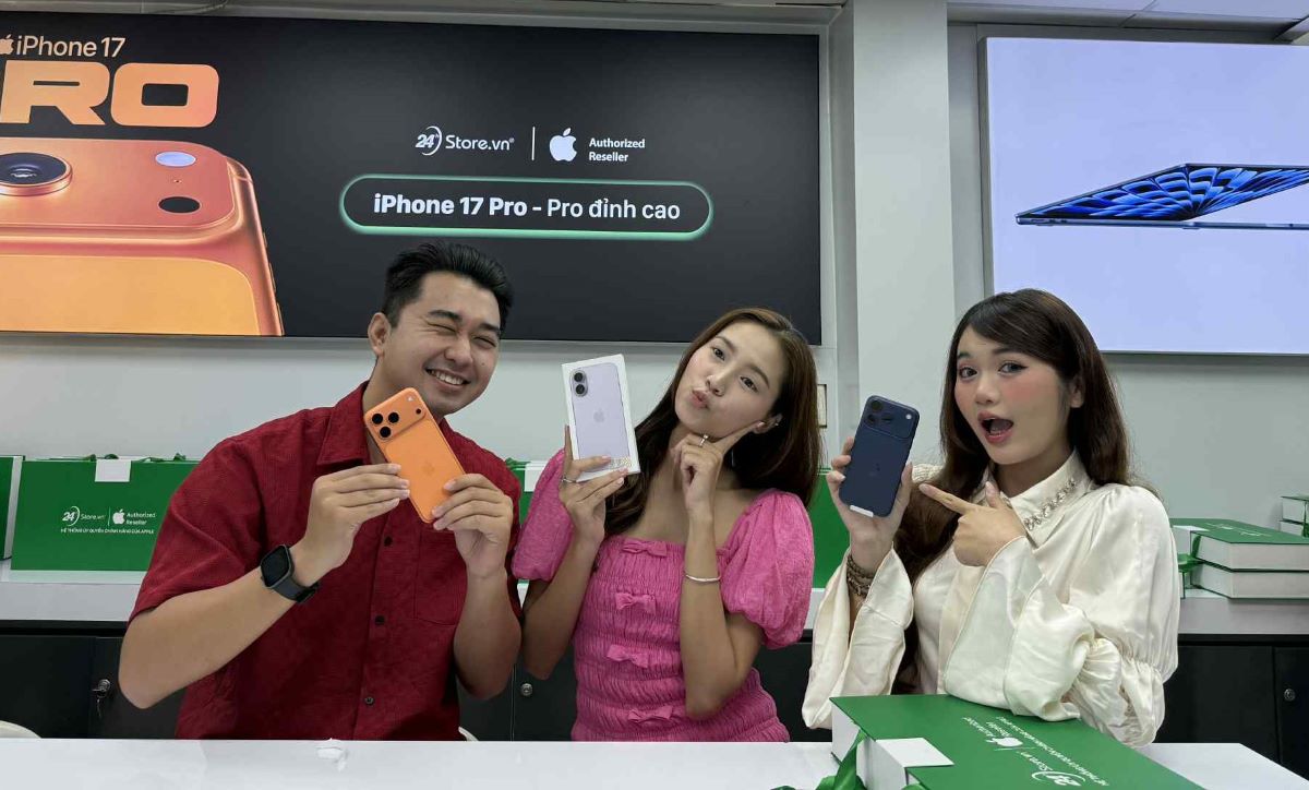 The iPhone 17 line is welcomed in many markets, including Vietnam, helping Apple take the number 1 position in the smartphone market in 2025. Photo: Anh Hong