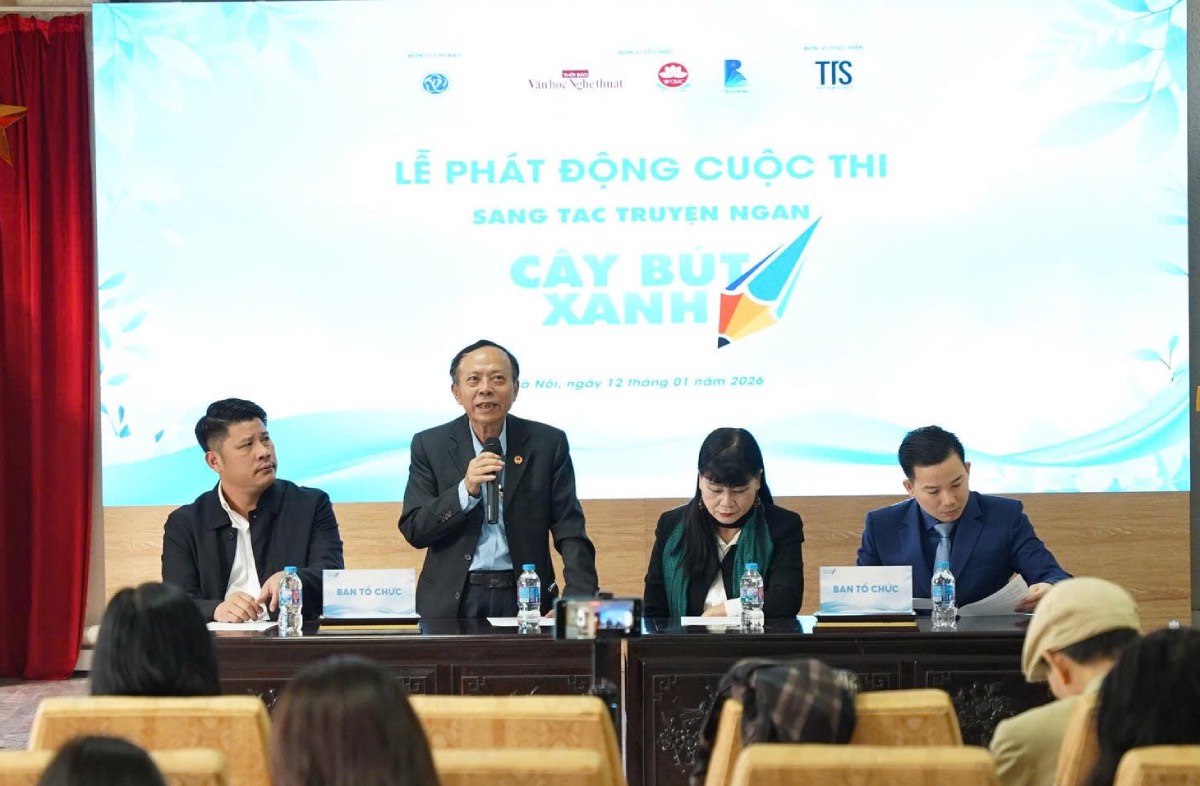 Launching ceremony of the first "Green Pen" short story writing contest - year 2026. Photo: Ha Anh