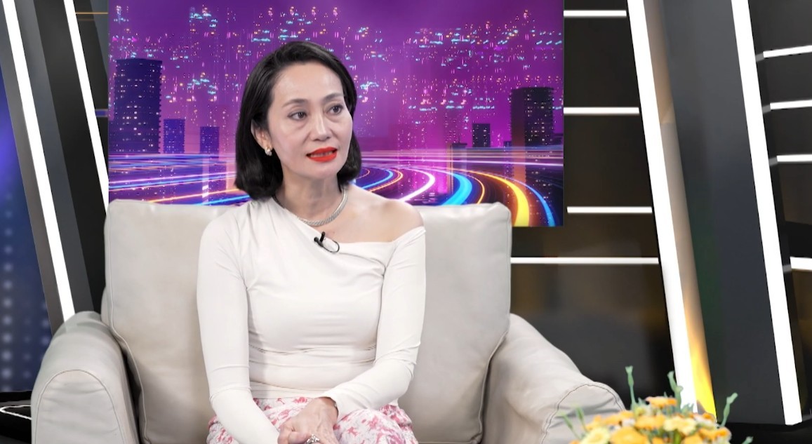 Meritorious Artist Hanh Thuy. Photo: Bee Unit.