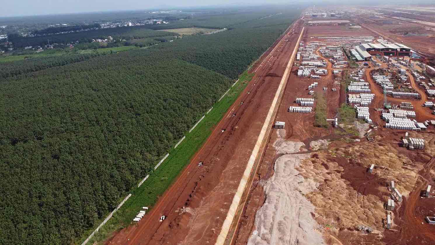 The drainage project in the area outside Long Thanh airport (phase 1) is expected to start construction in June 2026. Photo: HAC