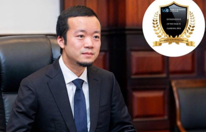 Chen Zhi la Chu tich Tap doan Prince Group cua Campuchia. Anh: Prince Group 