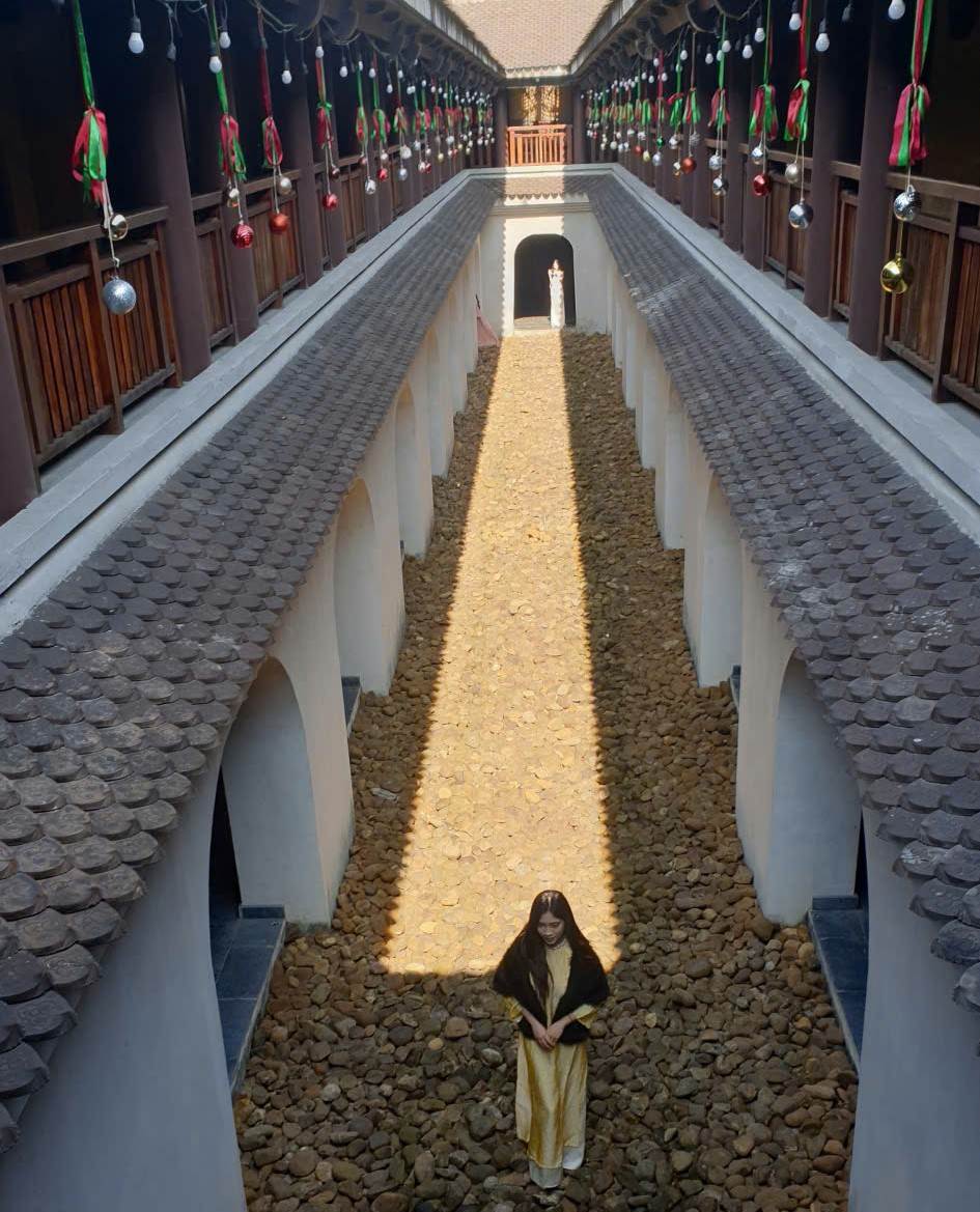 Một trong những vị trí có nhiều người chụp ảnh nhất ở Legacy Yên Tử. Ảnh: Nguyễn Hùng