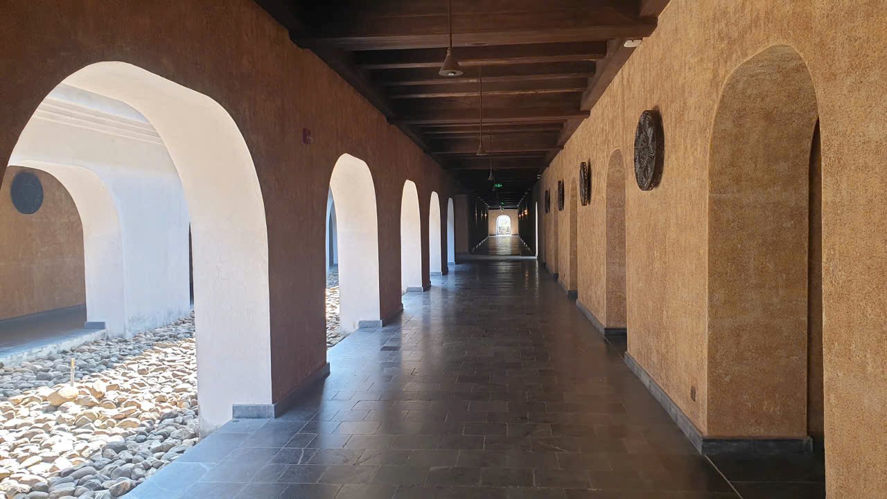 Kiến trúc vòm. Ảnh: Nguyễn Hùng