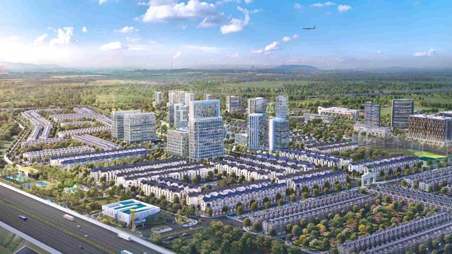 Perspective of Kim Do Policity urban area project (Bac Ninh). Photo: Investor