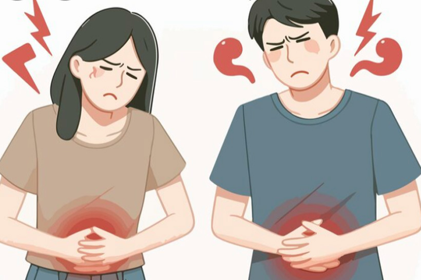 Thoi tiet lanh co the anh huong den hoat dong tieu hoa. Do hoa: Thien Nhan