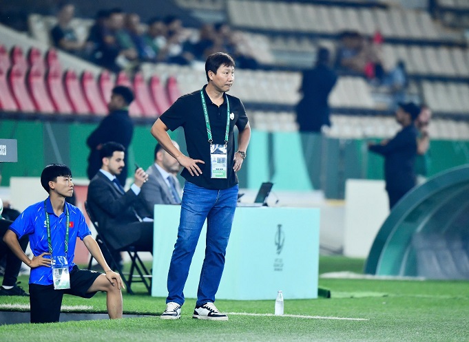 Doan quan cua huan luyen vien Kim Sang-sik se khong cham tran U23 Nhat Ban o tu ket. Anh: AFC