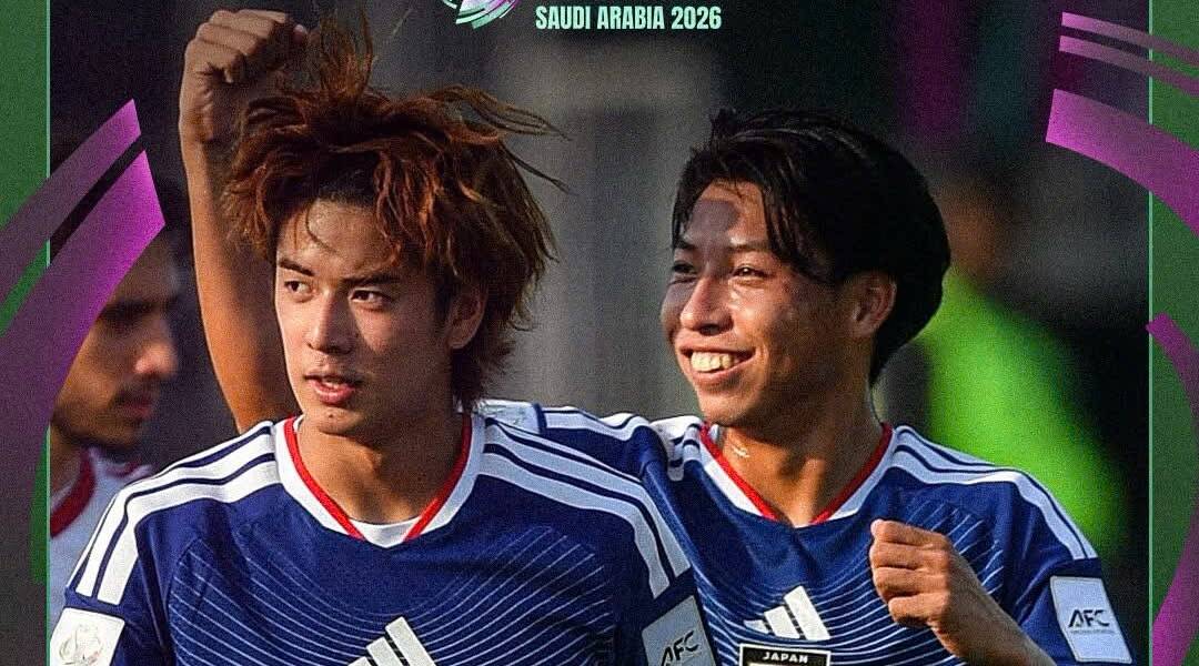 Today's football schedule with the focus of the U23 Japan - U23 Qatar match. Photo: AFC