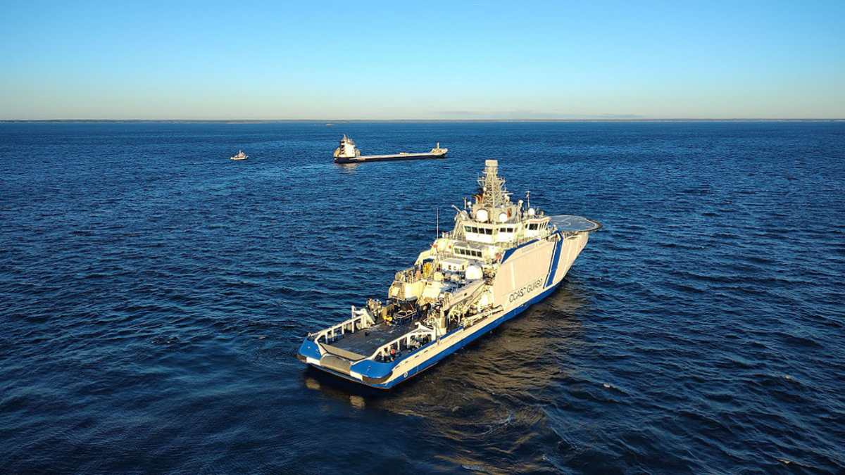A Finnish coast guard ship. Photo: Finnish Border Guard Force