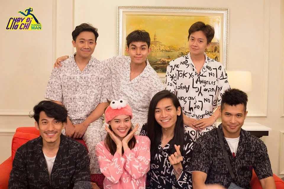 Ca hai hop tac an y trong Running Man mua 1. Anh: Nha san xuat