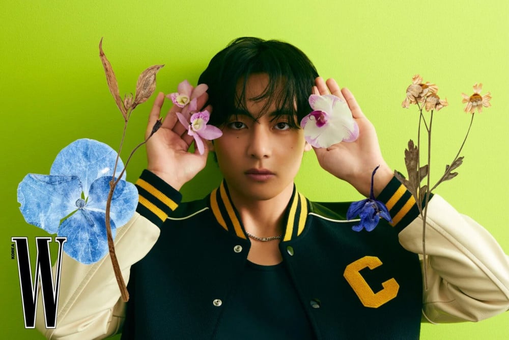 V BTS。写真:ロッテ