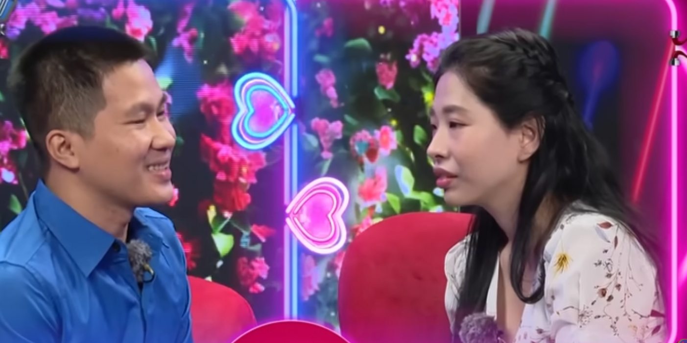 The couple at the "You Want to Date" program. Photo: MCV.