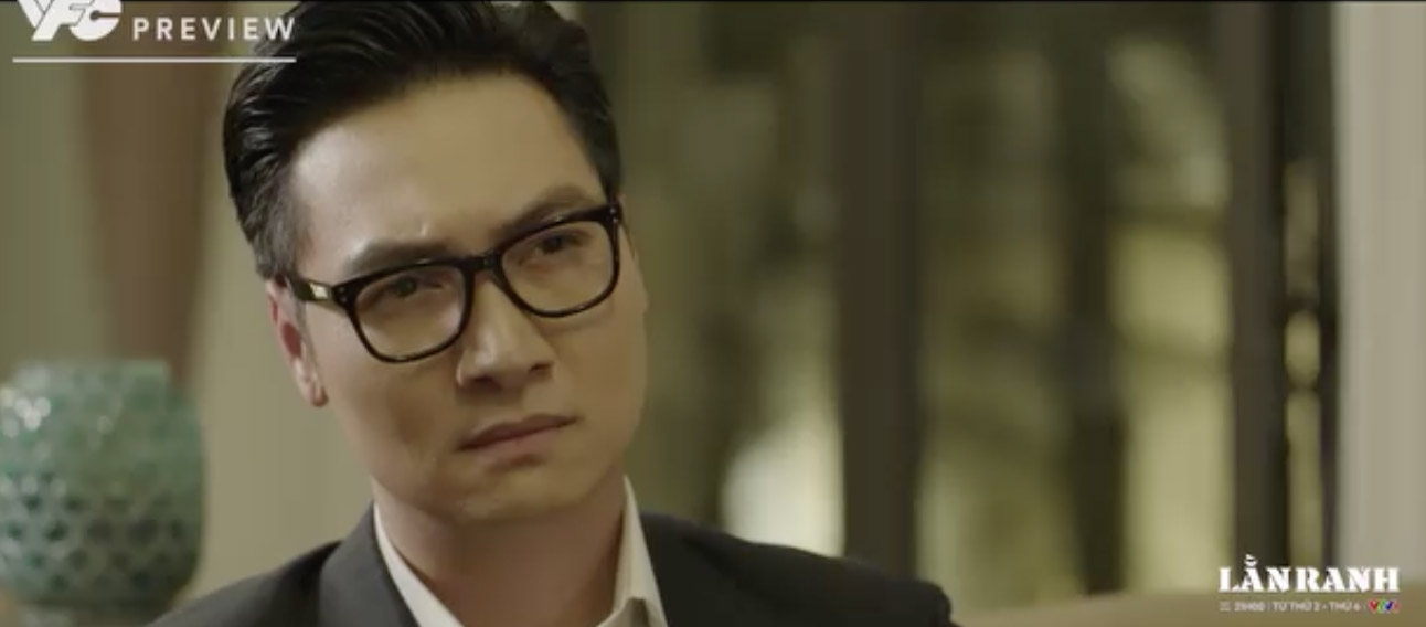 Ong Sach do hoi Trien trong “Lan ranh” tap 51. Anh: VFC. 