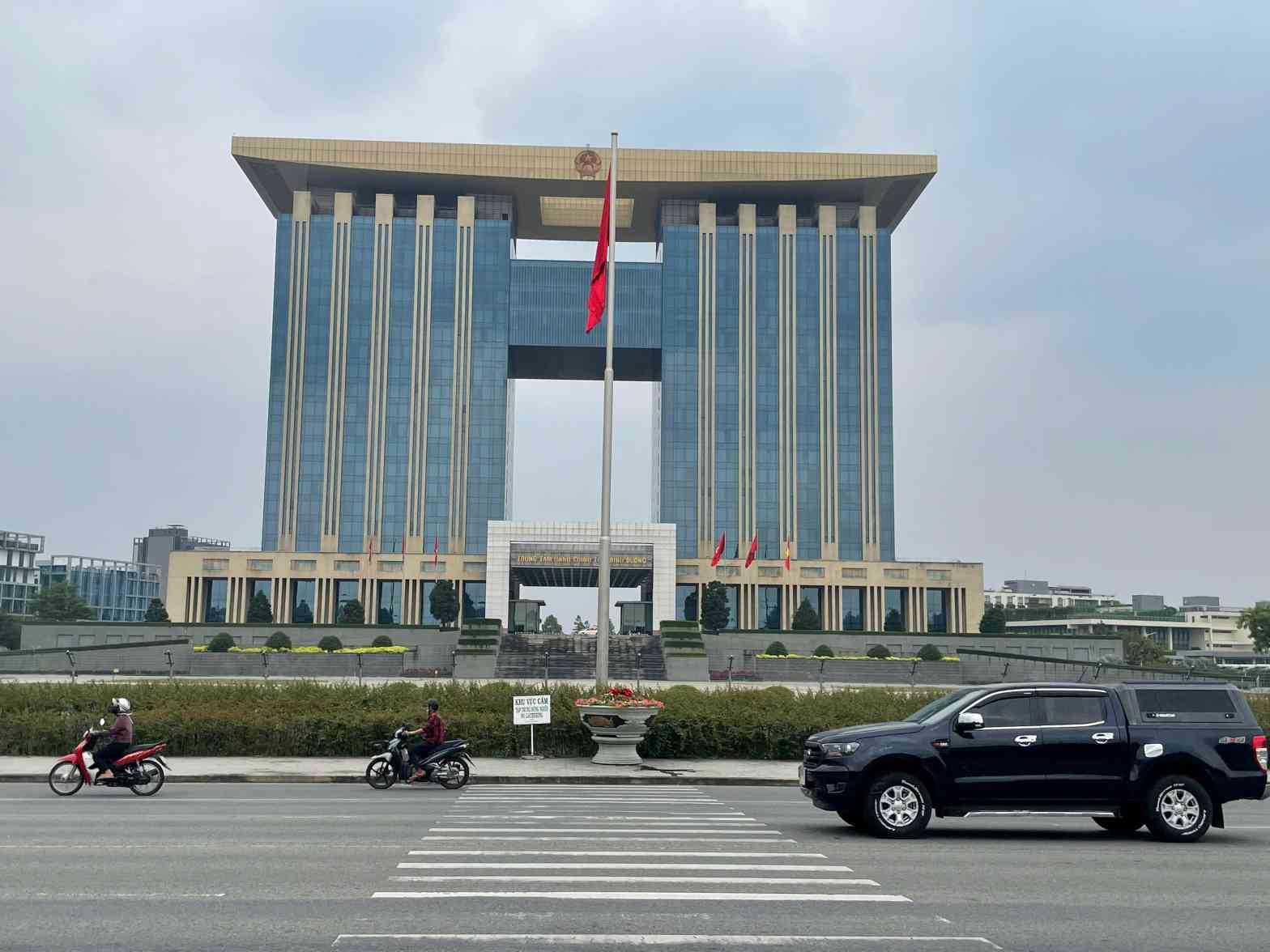 Core area of North Ho Chi Minh City Science and Technology Urban Area in Binh Duong ward. Photo: Dinh Trong