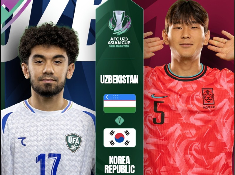 U23 Korea meets U23 Uzbekistan in the last match of Group C of the 2026 AFC U23 Championship. Photo: AFC