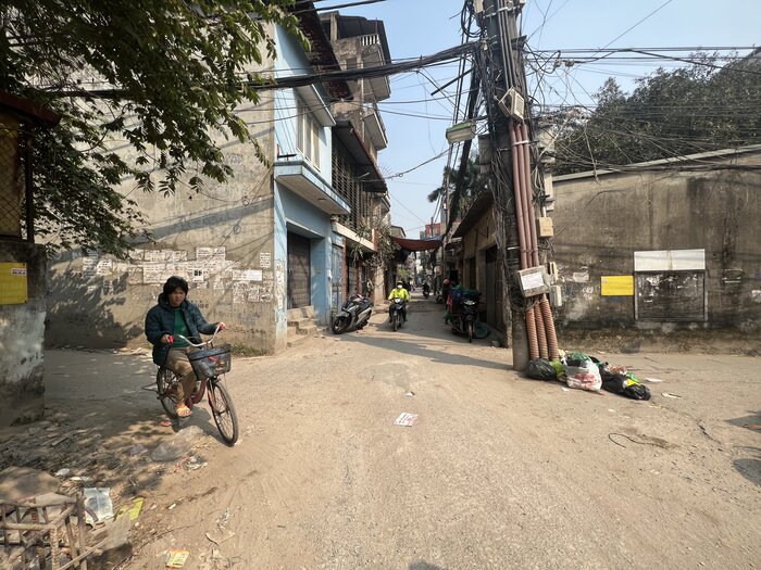 Hien trang ngo 165 Cau Giay truoc ngay duoc cuong che, giai toa de lam duong Vanh dai 2,5, Ha Noi. Anh: Cuong Ngo