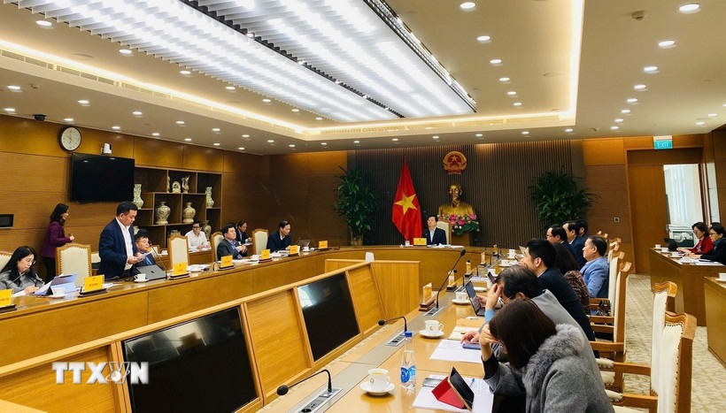 Quang canh cuoc hop. Anh: TTXVN