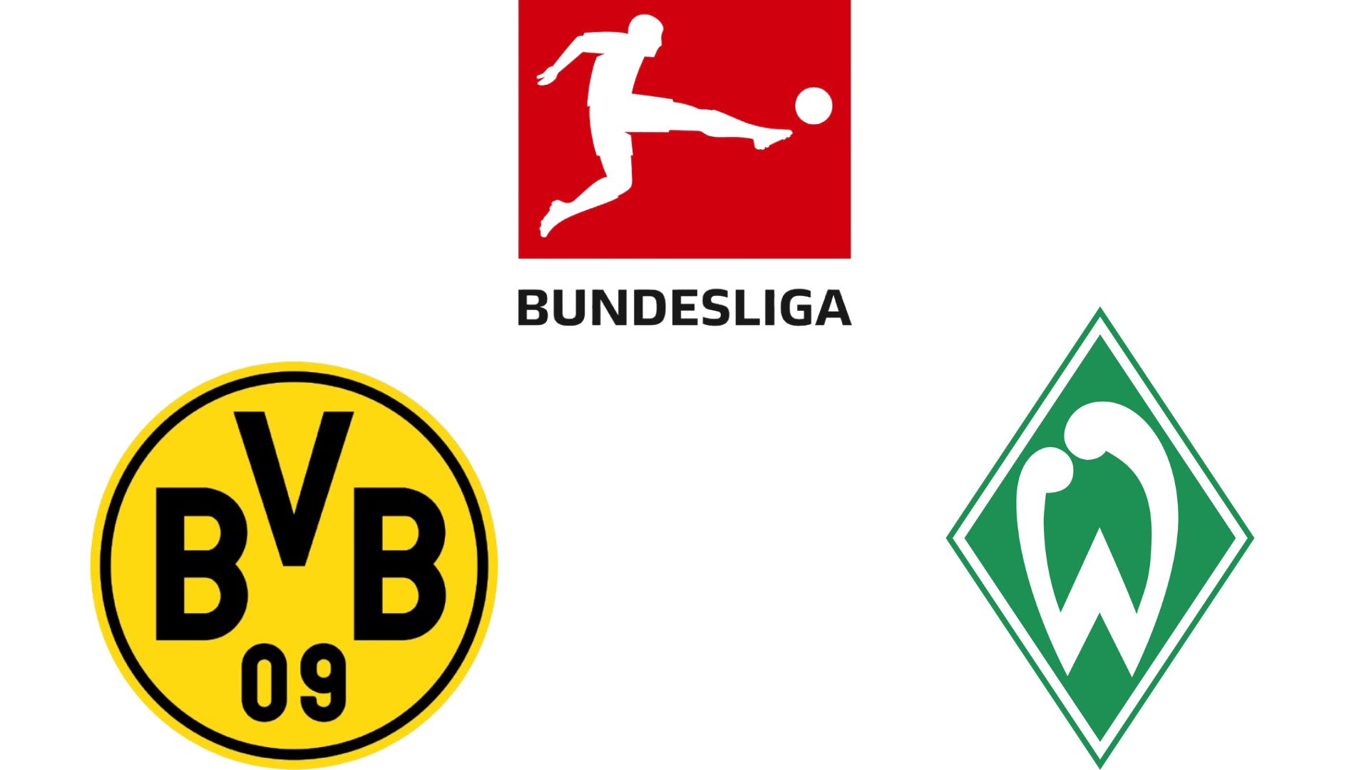 Dortmund se enfrenta al Werder Bremen en la Bundesliga. Grafico: Van An