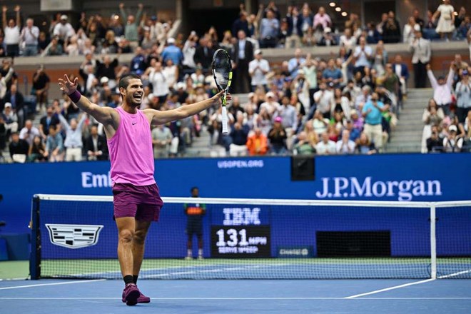 Carlos Alcaraz se quyet tam hoan thanh “Grand Slam su nghiep“.  Anh: AFP