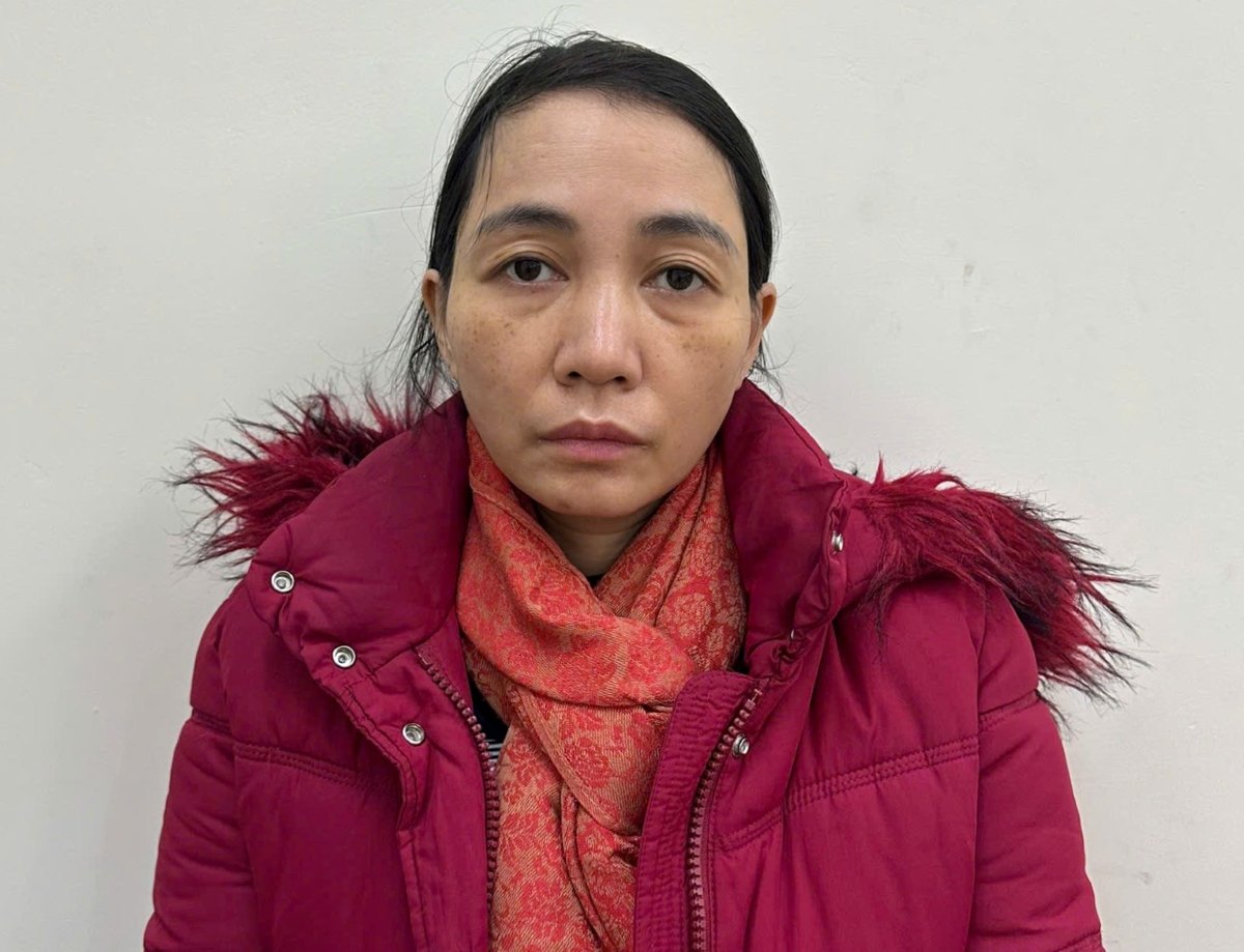 Subject Nguyen Thi Minh Nguyet. Photo: Hai Phong City Police