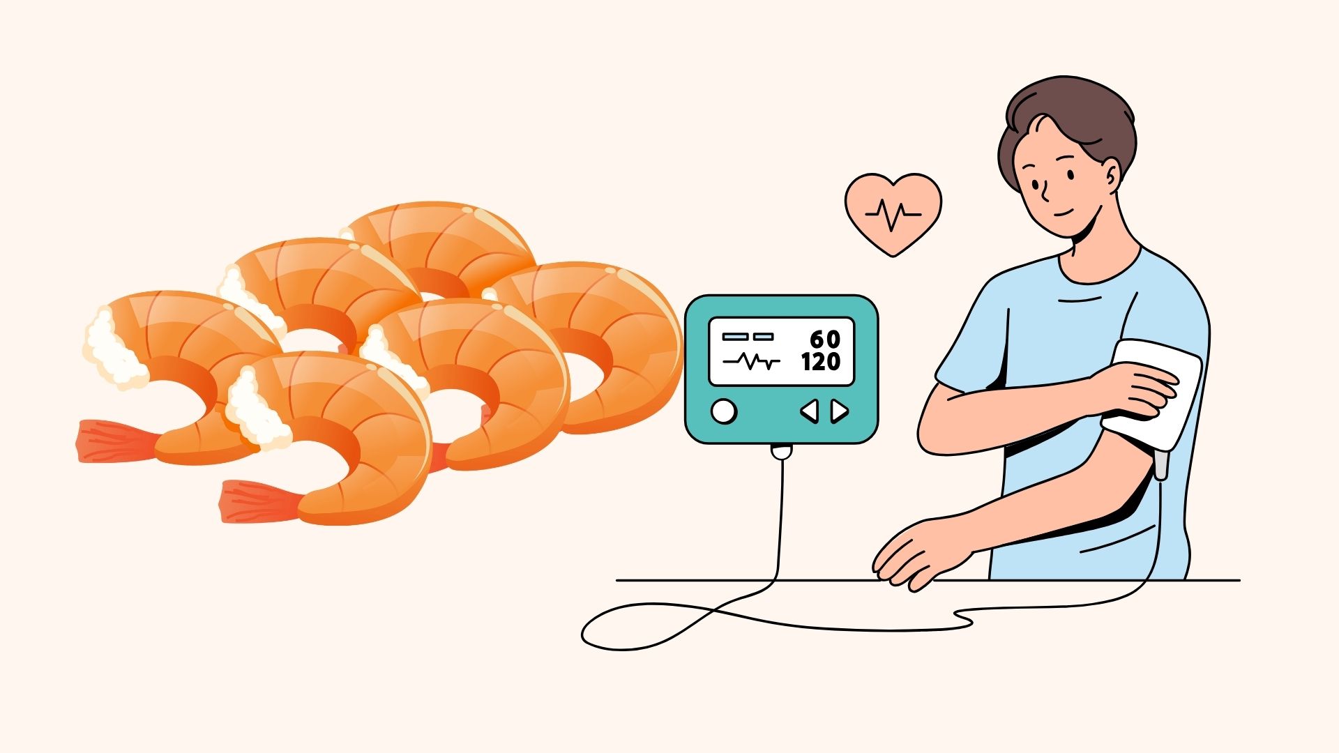 High blood pressure eats shrimp but don't ignore this. Graphics; Duc ANH