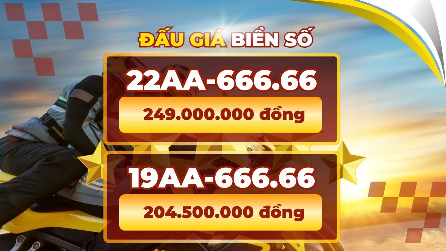 Super beautiful pair of five-digit 6 license plates at high price in the auction on January 13th