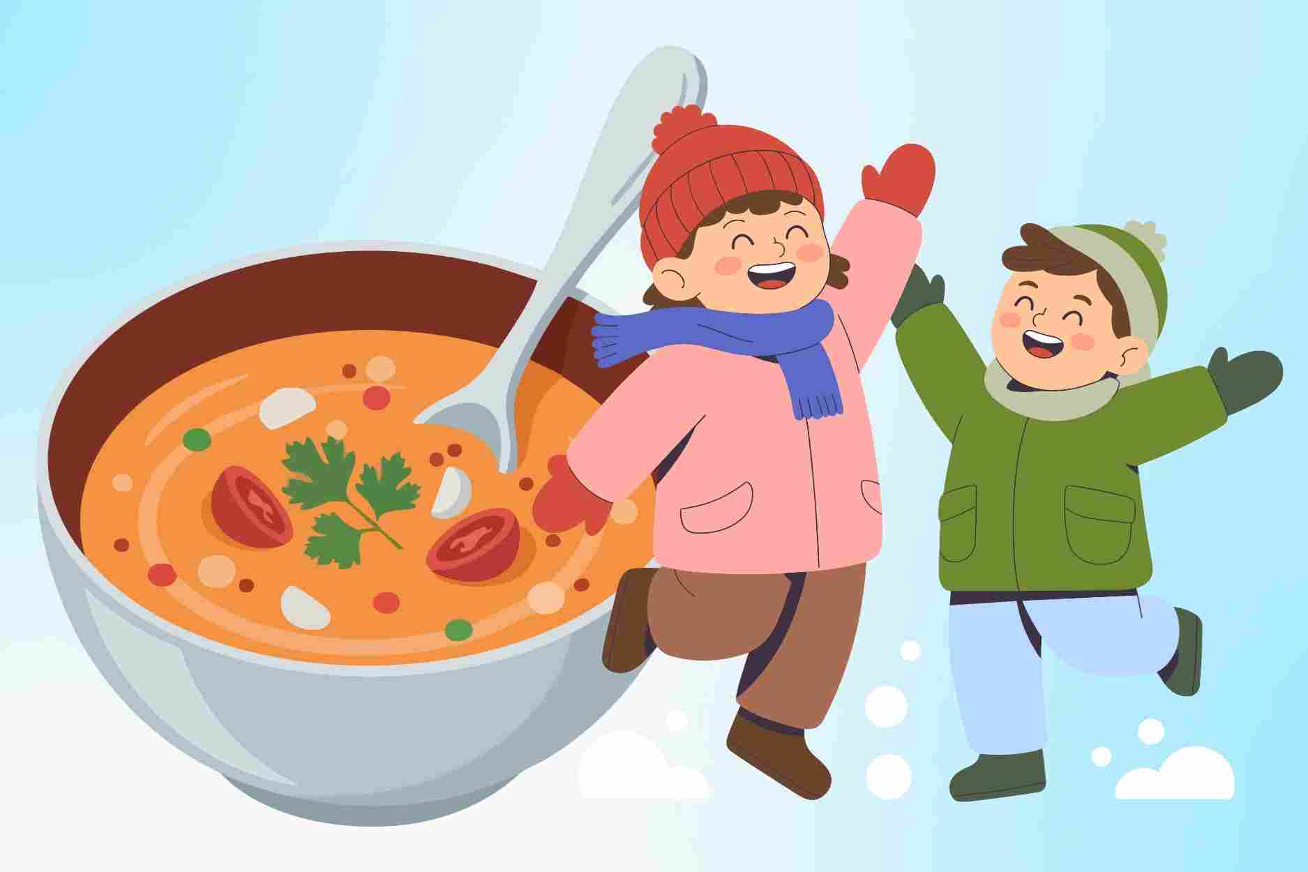 5 soups to help the body stay healthy in winter