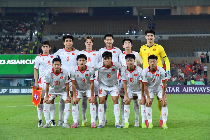 La sub-23 de Vietnam se enfrenta a la sub-23 de los Emiratos Arabes Unidos en los cuartos de final del Campeonato Asiatico Sub-23 de 2026. Foto: AFC