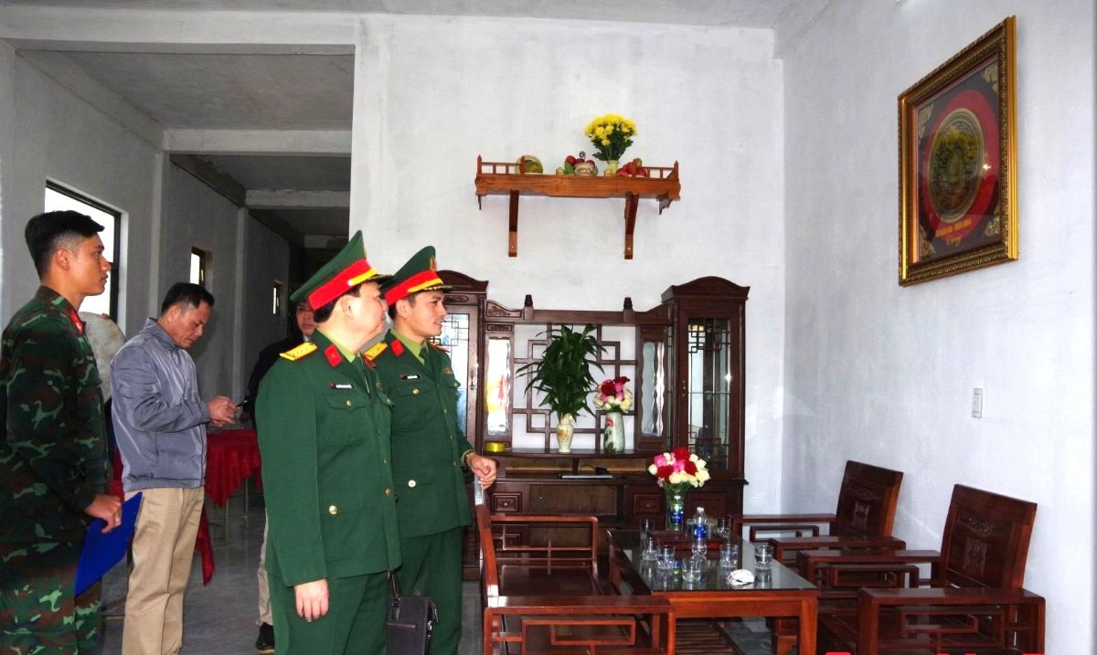 Ngoi nha cua chi Thuong duoc xay dung trong vong 24 ngay. Nay gia dinh chi da don vao o on dinh. Anh: H.Nguyen