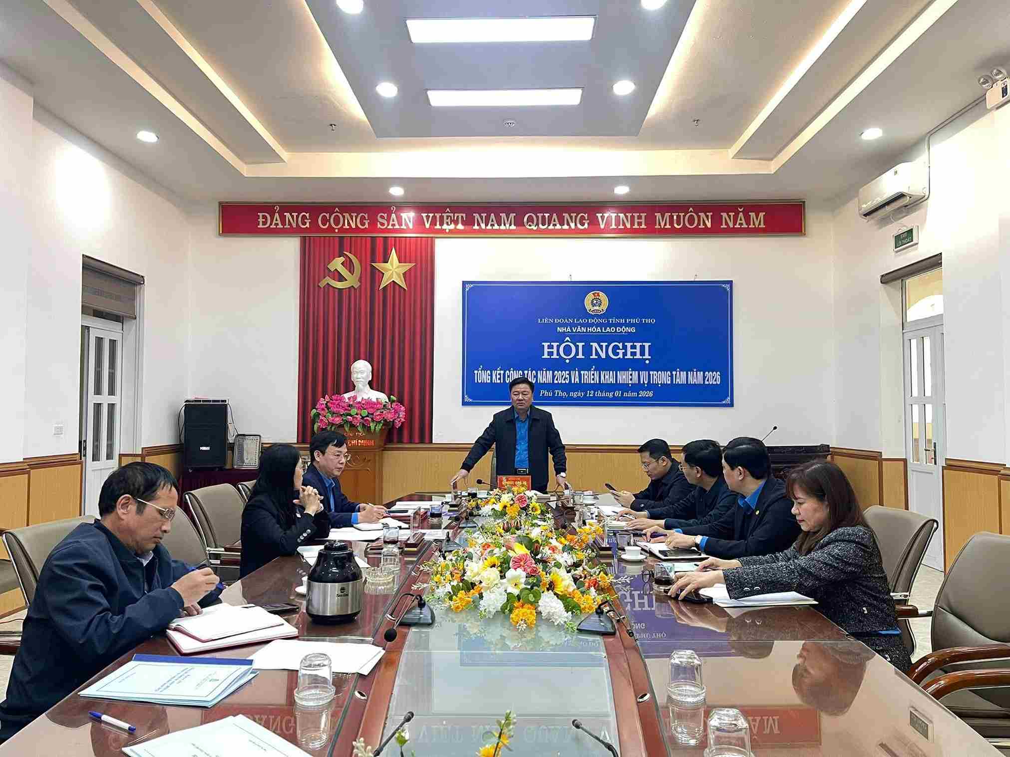 Phu Tho Provincial Labor Culture House summarizes work in 2025. Photo: Phu Tho Trade Union