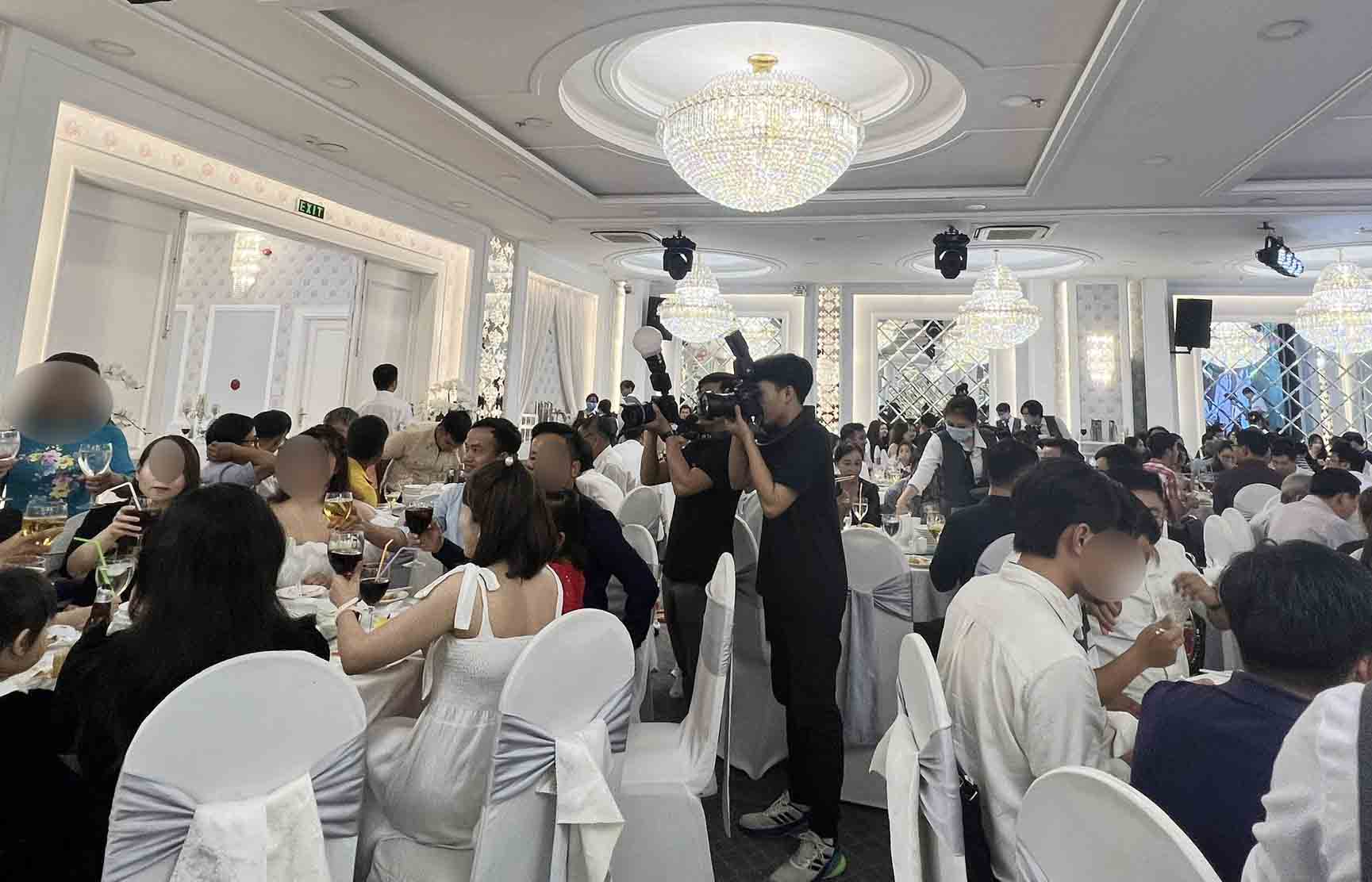 Ho Chi Minh City will strengthen food safety inspections at wedding restaurant. Photo: Thanh Chan