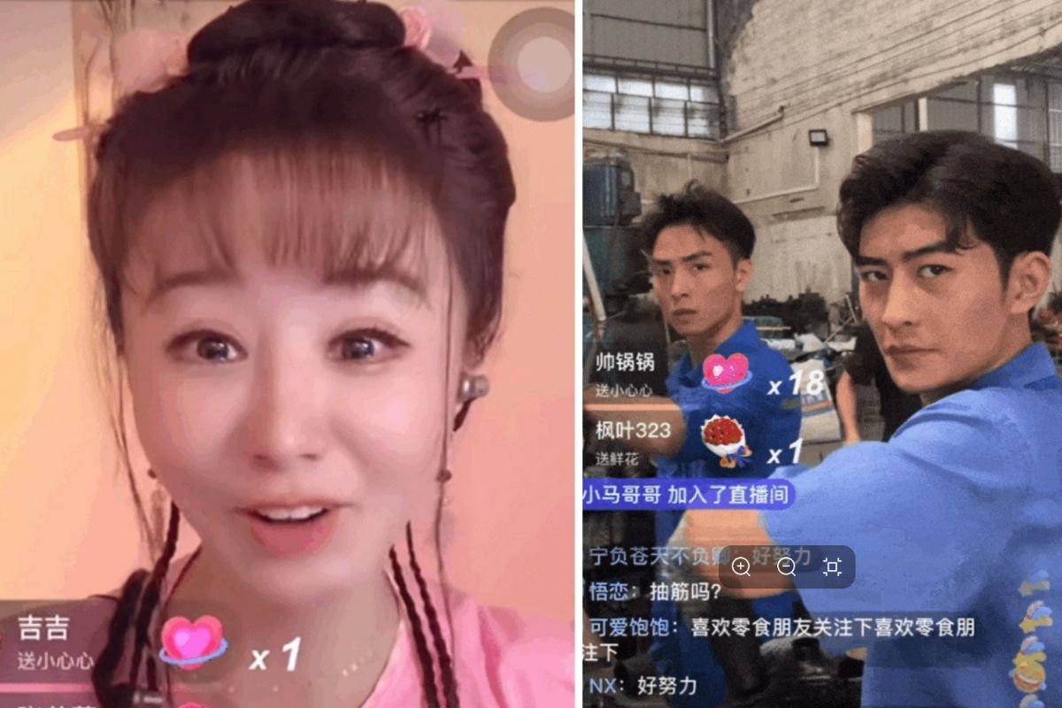 “Hang nhai” cua Lam Tam Nhu, Truong Han co thu nhap khung. Anh: cat video