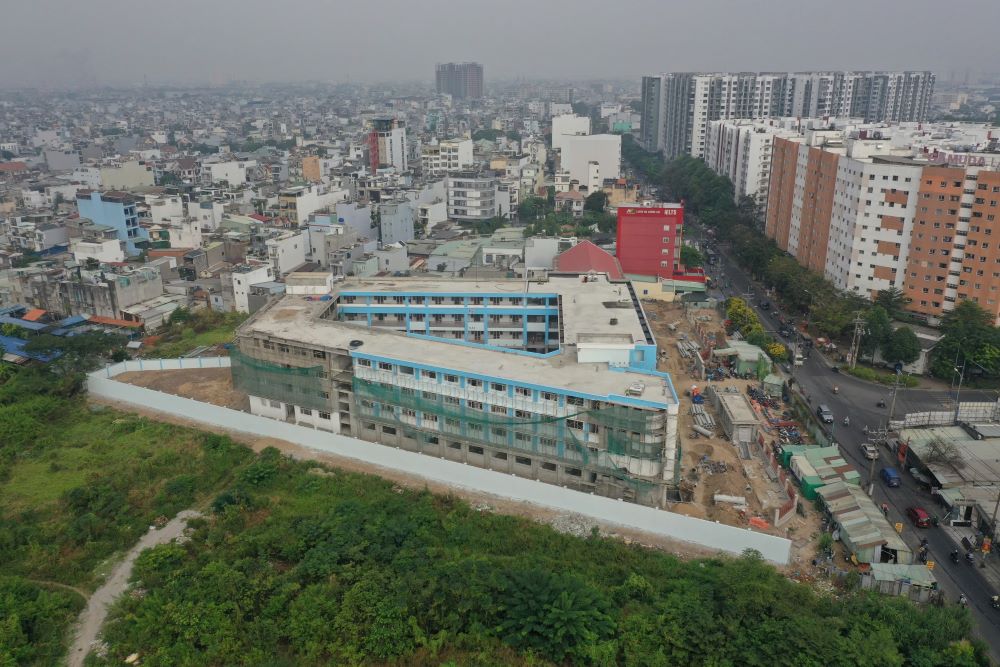 Theo ke hoach, cong trinh du kien hoan thanh va dua vao su dung trong quy I.2026. Anh: Anh Tu