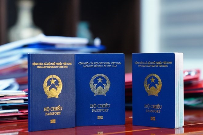 Vietnamese passport. Photo: Quang Viet