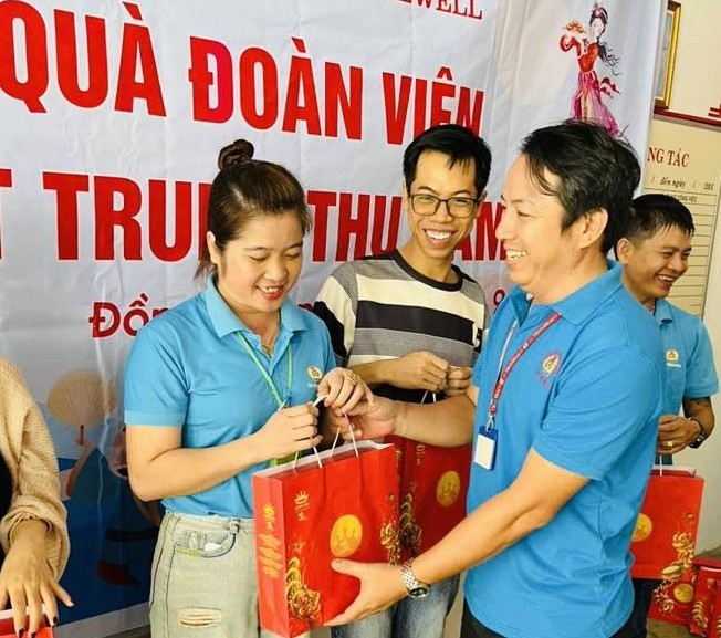 The Trade Union of Freewell Co., Ltd. has many activities to care for the lives of union members and workers. Photo: Provided by the Trade Union