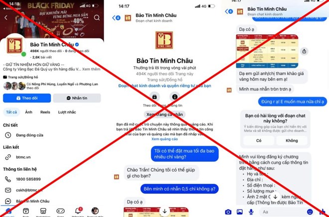 Mua vàng tích lũy qua mạng, người dân sập bẫy lừa đảo
