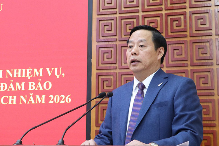 Ong Ha Quang Trung - Pho Bi thu Tinh uy, Chu tich UBND tinh Lai Chau. Anh: UBND tinh Lai Chau