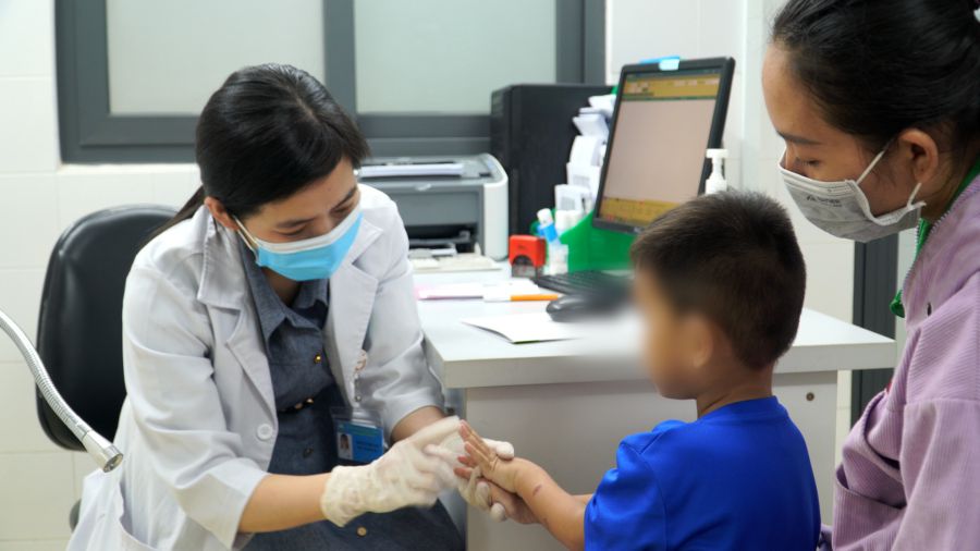 Healthcare levels are arranged, ensuring effective operation in medical examination and treatment. Photo: Nguyen Ly