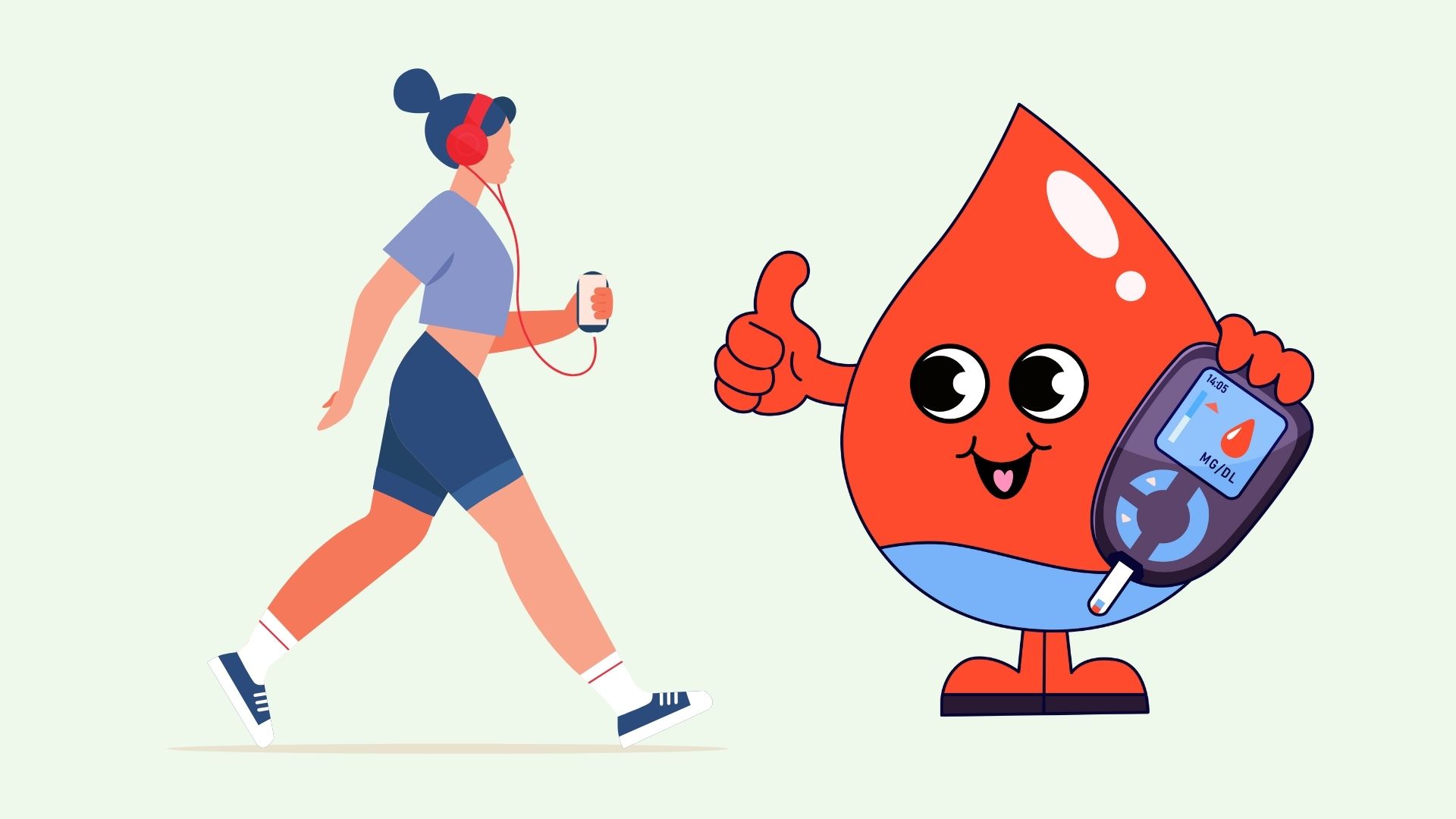 A stable blood sugar needs to maintain this habit after eating. Graphics: Linh Dan