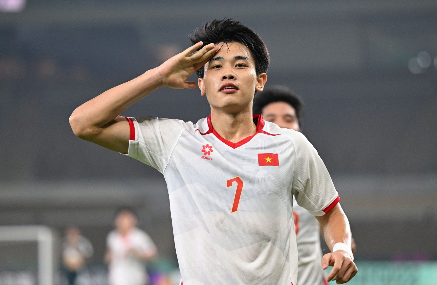 Nguyen Dinh Bac at the 2026 AFC U23 Championship. Photo: AFC