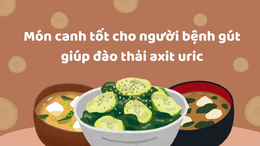 Good soup for people with gout, helps eliminate uric acid