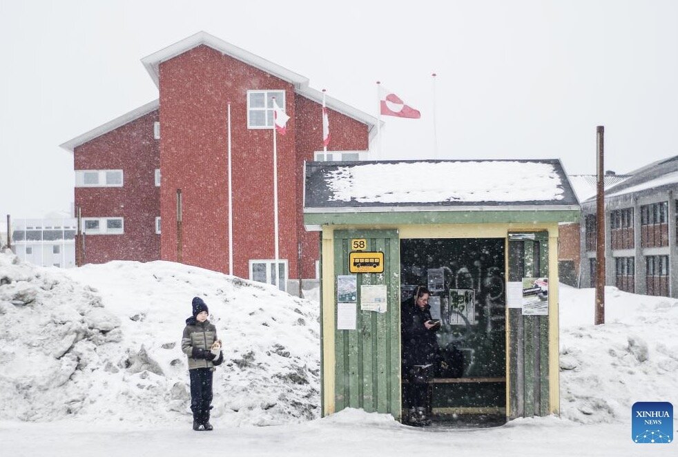 Americans are concerned about President Donald Trump wanting to merge Geenland. Photo: Xinhua